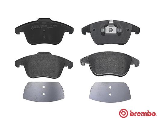 A.B.S. P 44 020 BREMBO Bremsbelagsatz, Scheibenbremse